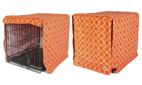 Dog Crate Kennel Cover with KAM snap fasteners