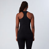 Black Recycled Seamless Tank