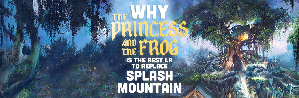 princess and the frog splash mountain