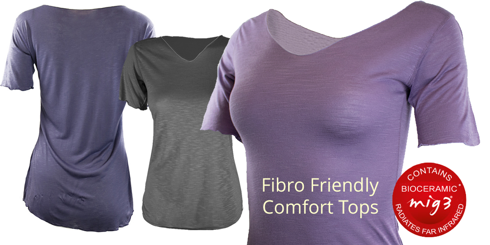 Far Infrared Clothing - Fibro Friendly Invel MC Tops - Comfortable clothes for fibromyalgia