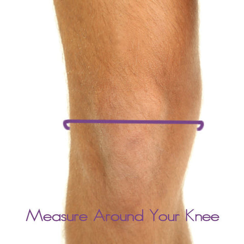 Measure around your Knee for Infrared Knee Bands