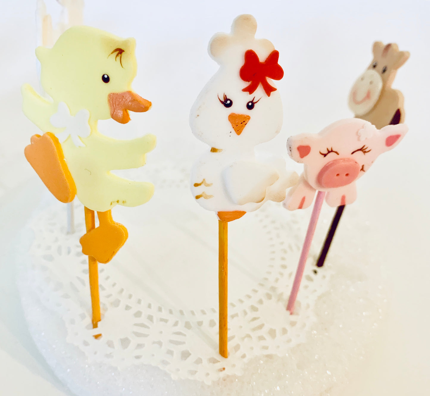 3D Farm Set and Cupcake Toppers.