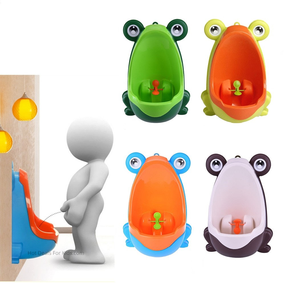 frog urinal trainer