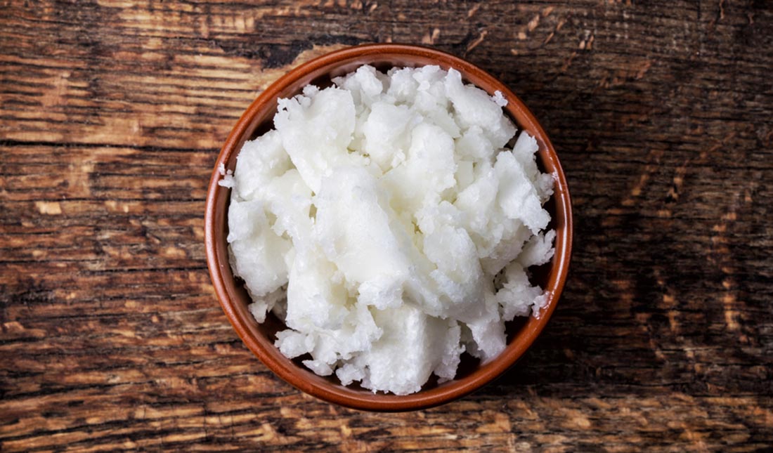 bowl of coconut oil