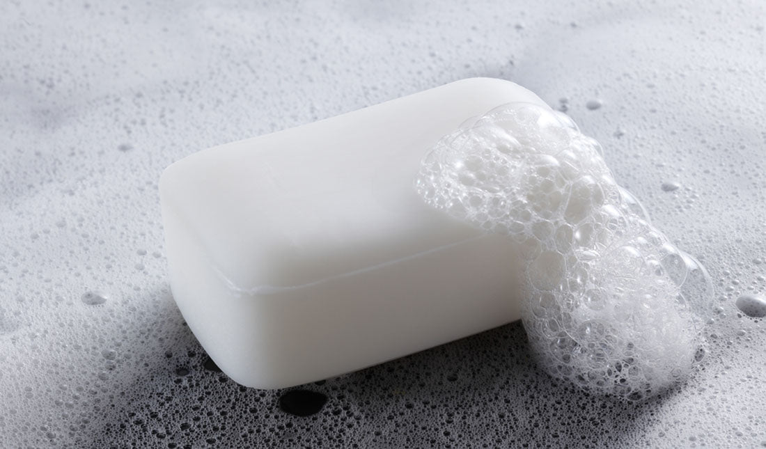 soap with suds