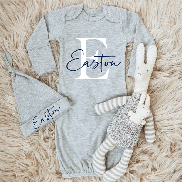 baby boy personalized coming home outfit