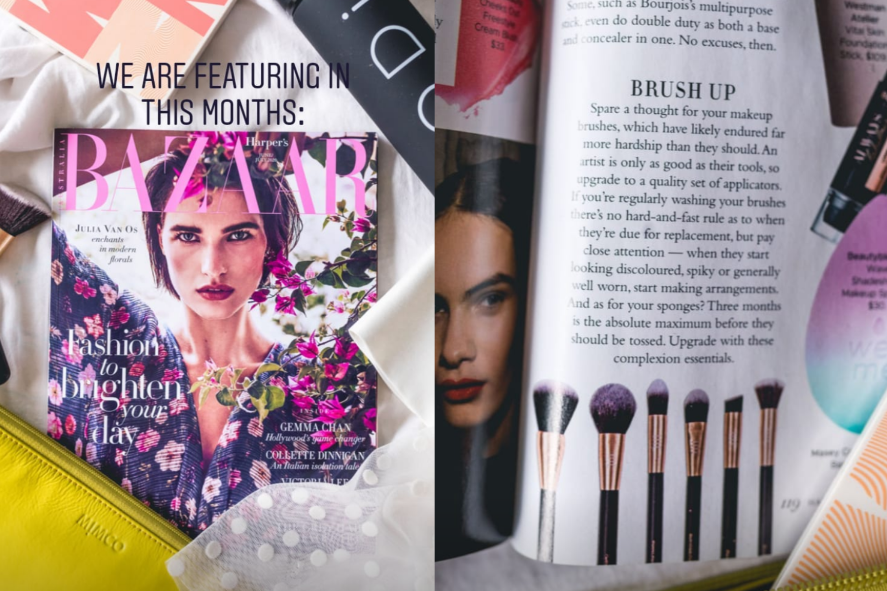 Masey Cosmetics feature in Harper's Bazaar Australia