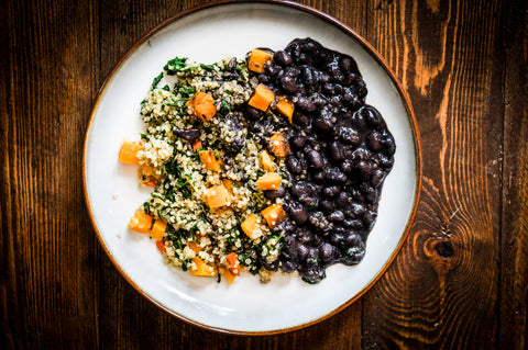 quinoa and beans