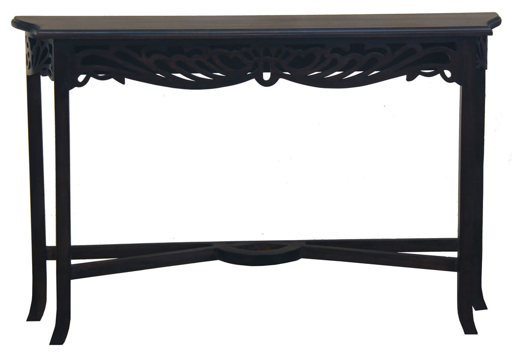 Signature French Console Table 120 cm TEK168ST 000 CV ( Chocolate Colour )