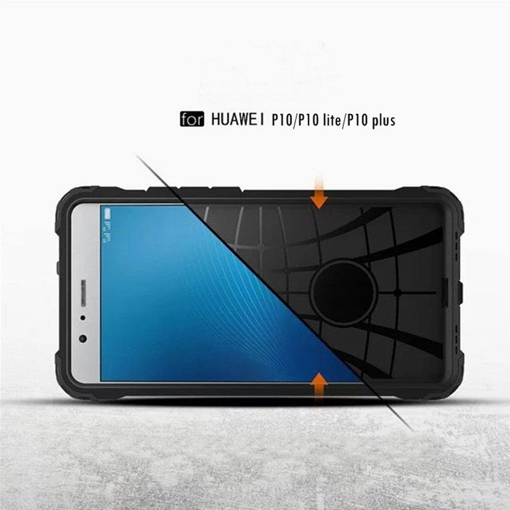 Huawei phonecase back cover Super armor case in Black color for p10/p10lite/p10 plus in pakistan on phonecase buy now