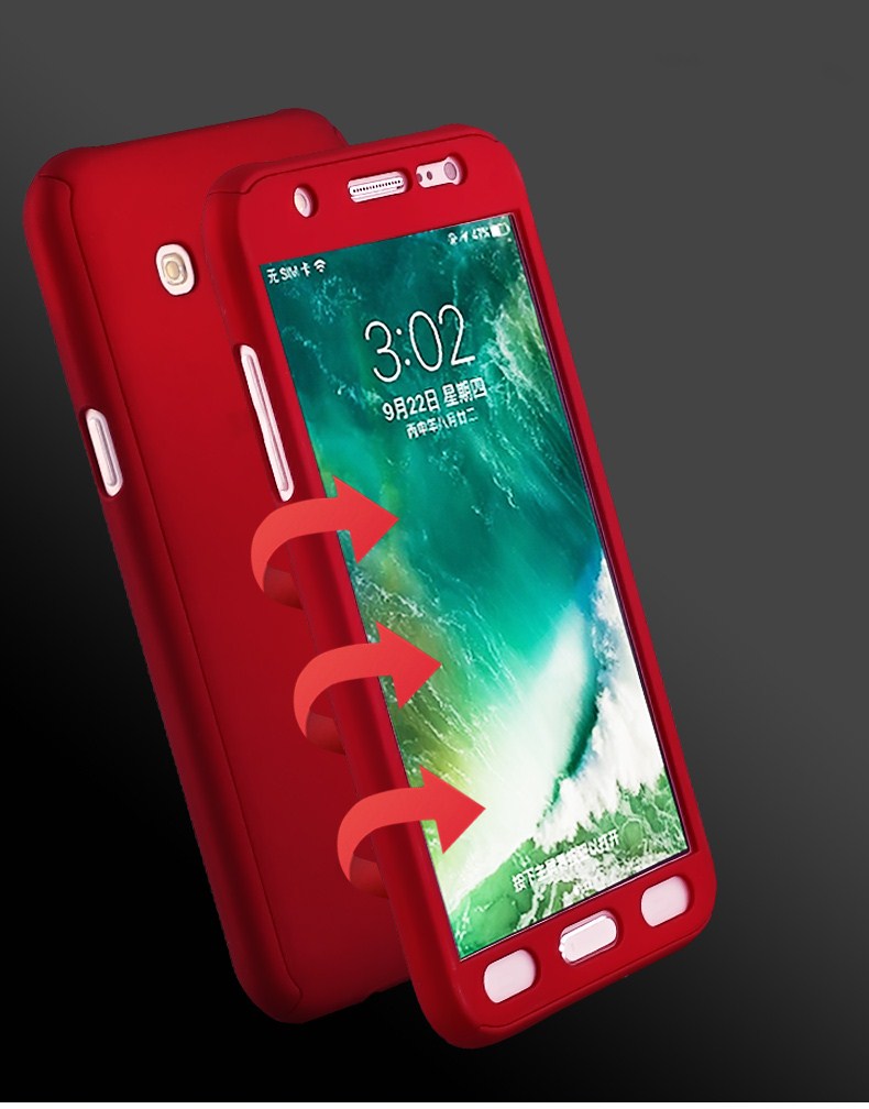 samsung 360 degree cover red