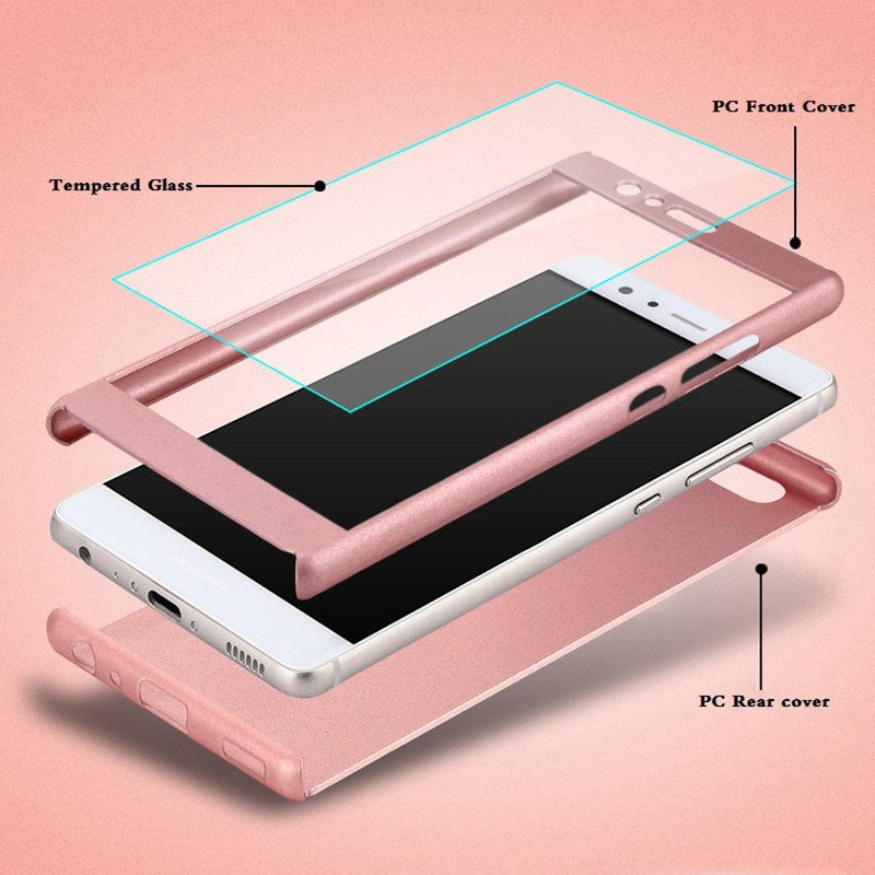 iPaky Huawei Case with glass buy in Pakistan