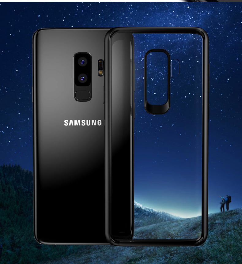 s9 transparent case black