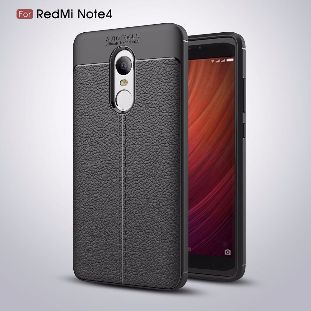xiaomi redmi leather feel case noted 4