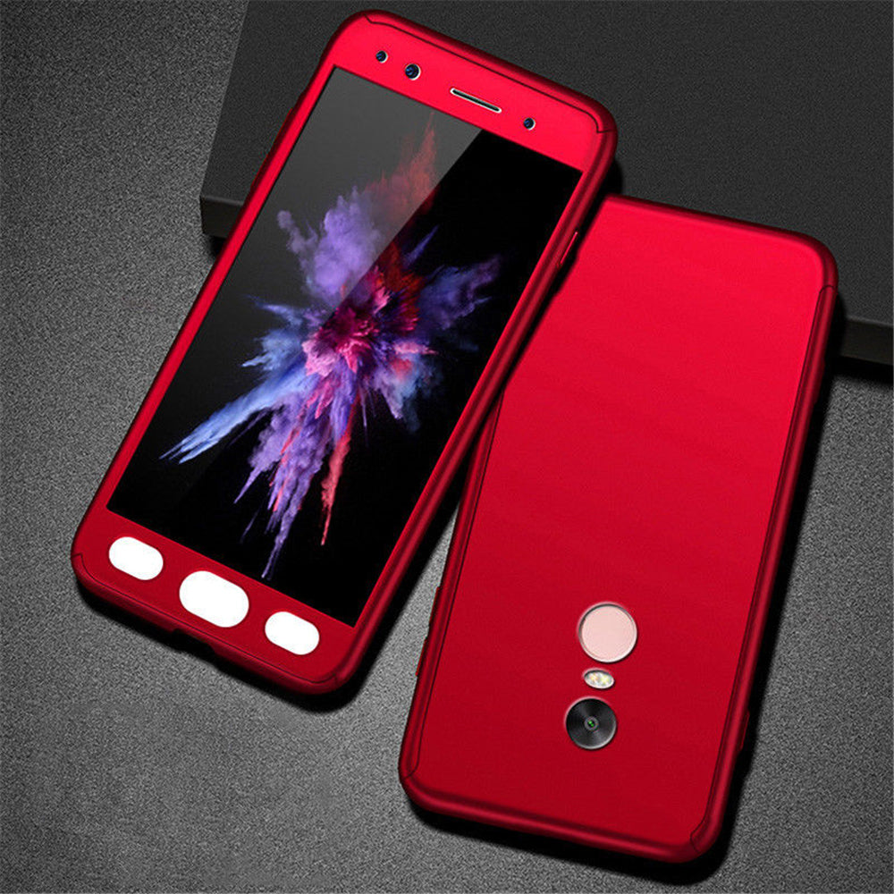 redmi note 4 x 360 protection cover red
