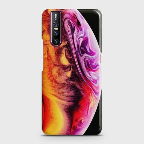 VIVO V15 PRO Texture Colorful Moon Case