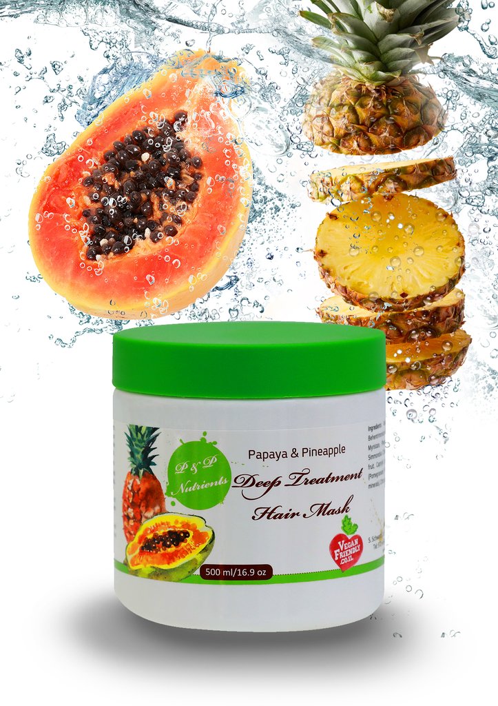 Deep Treatment Hair Mask With Papaya & Pineapple Extracts And Vitamin E |  Dead Sea Shop