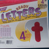 Ready Letters®RED 4"