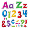 Patchwork Furry Friends® 4-Inch Friendly Uppercase/Lowercase Combo Pack (English/Spanish) Ready Letters®
