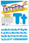 Blue 4-Inch Casual Uppercase/Lowercase Combo Pack