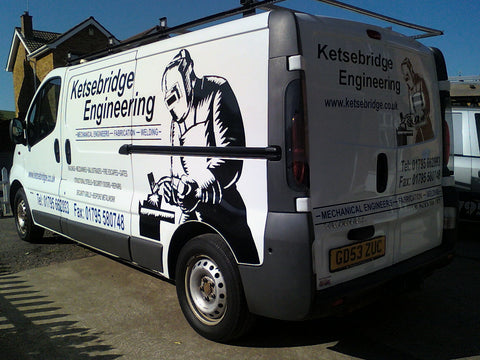 Faversham Vehicle Graphics. Fitted van and car signs free design good prices by www.1st4signs.com