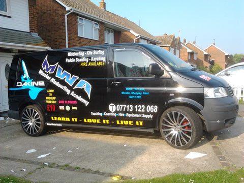 Boughton Vehicle Graphics. Fitted van and car signs free design good prices by www.1st4signs.com