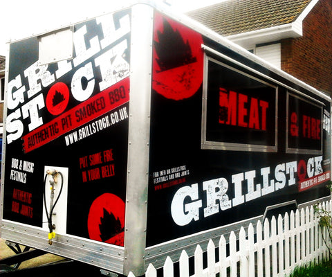 Swale Catering Trailer Signs Graphics Wraps Printing | Commercial Lorries Trucks | Boats | Bikes and all Signs www.1st4signs.com