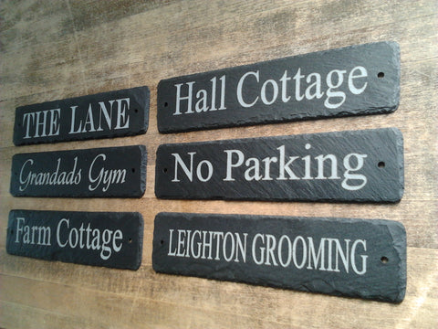 Slate house sign made in kent. Great reviews and customer feedback