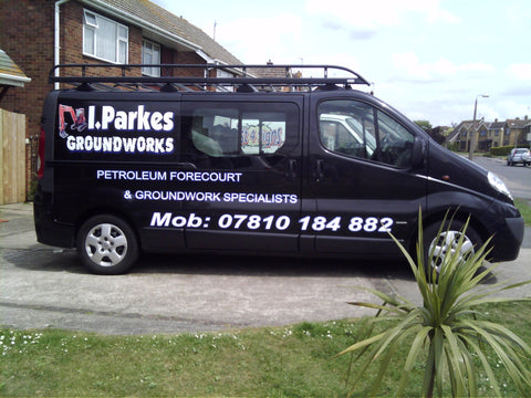 Queenborough Vehicle Graphics. Fitted van and car signs free design good prices by www.1st4signs.com