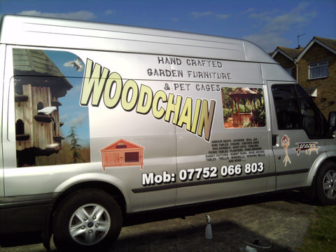Eastchurch Vehicle Graphics. Fitted van and car signs free design good prices by www.1st4signs.com