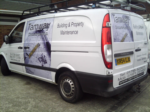 Strood Vehicle Graphics. Fitted van and car signs free design good prices by www.1st4signs.com