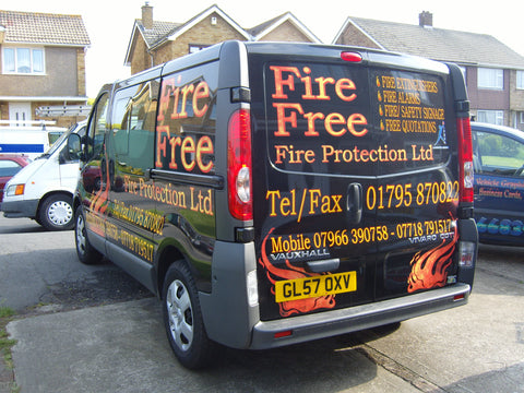 Murston Vehicle Graphics. Fitted van and car signs free design good prices by www.1st4signs.com