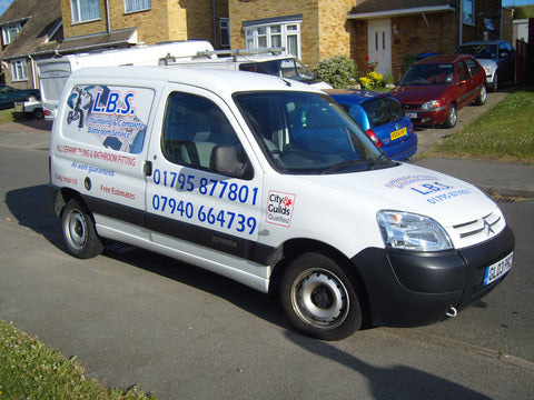 Milton Regis Vehicle Graphics. Fitted van and car signs free design good prices by www.1st4signs.com