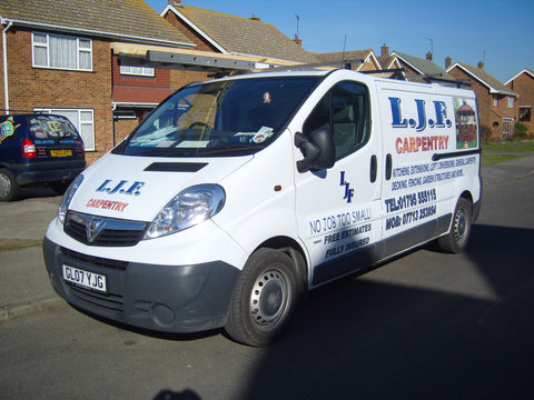 Borden Vehicle Graphics. Fitted van and car signs free design good prices by www.1st4signs.com