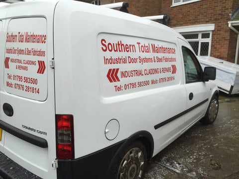 East Malling Vehicle Graphics. Fitted van and car signs free design good prices by www.1st4signs.com