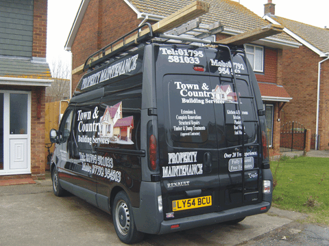 Bapchild Vehicle Graphics. Fitted van and car signs free design good prices by www.1st4signs.com