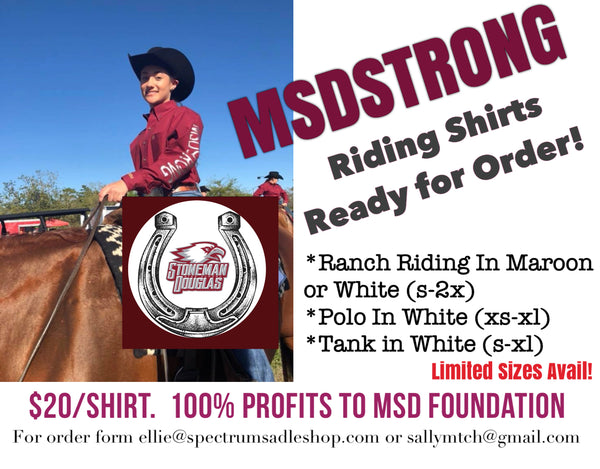MSDStrong Riding Shirts!  