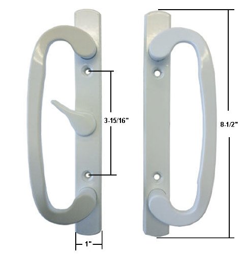 Sliding Glass Patio Door Handle Set Mortise Type A Position Non