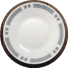 Pyrex Greek Key