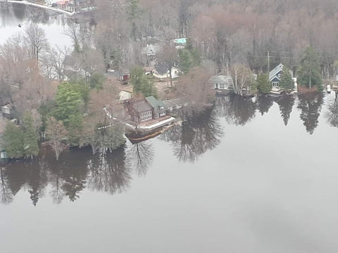 Flooding on Ottawa River