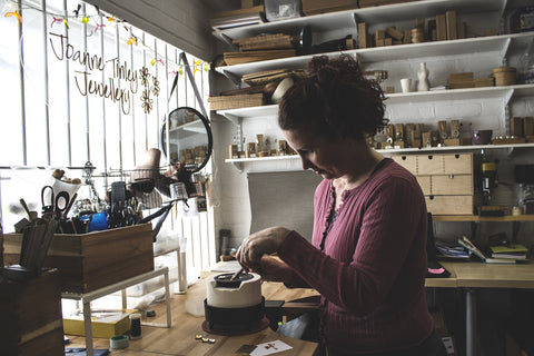 Joanne Tinley Jewellery at the Sorting Office Studios, Hampshire