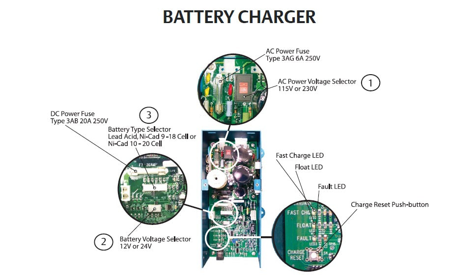 battery charger instruction