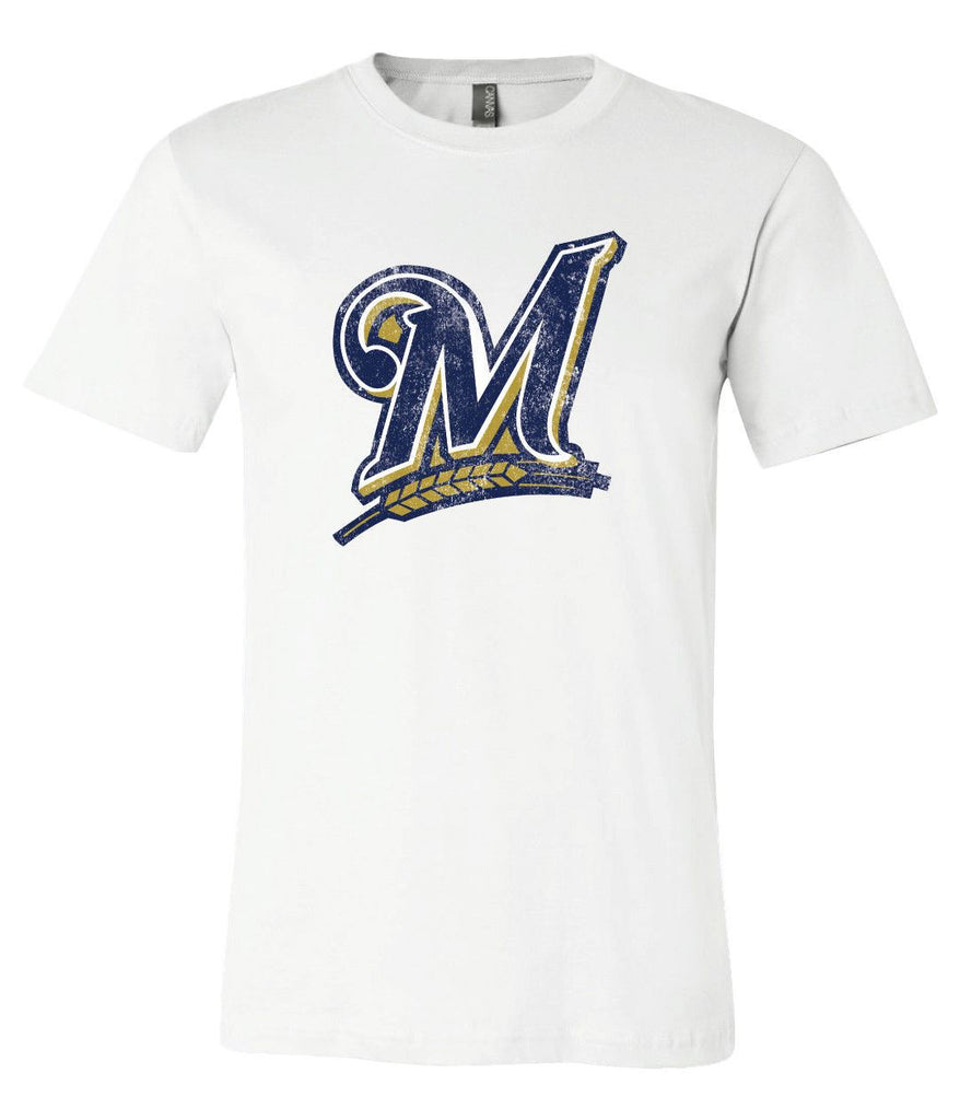 milwaukee brewers t shirts vintage