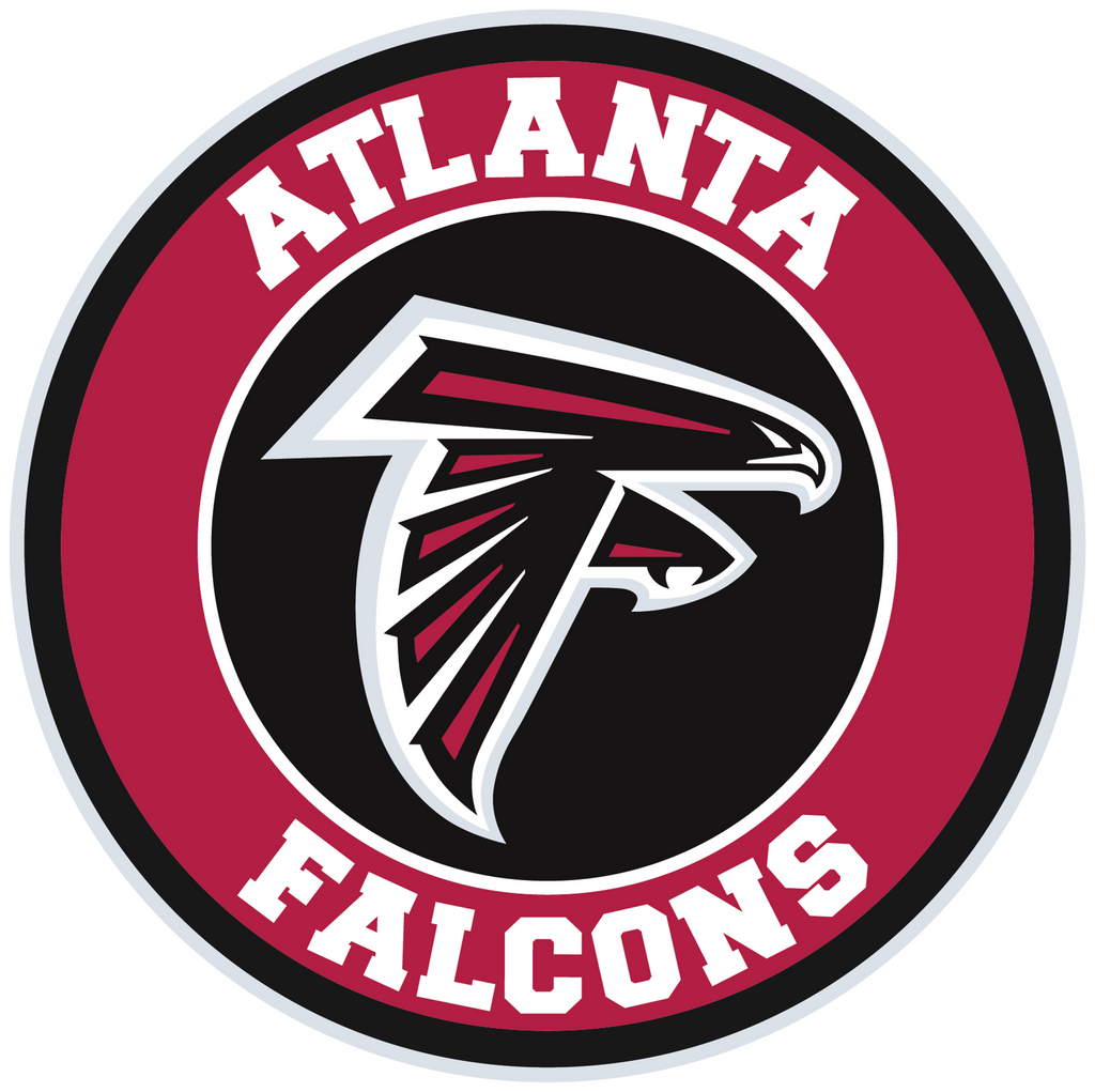 Atlanta Falcons Circle Logo Vinyl Decal / Sticker 5 sizes!! Sportz