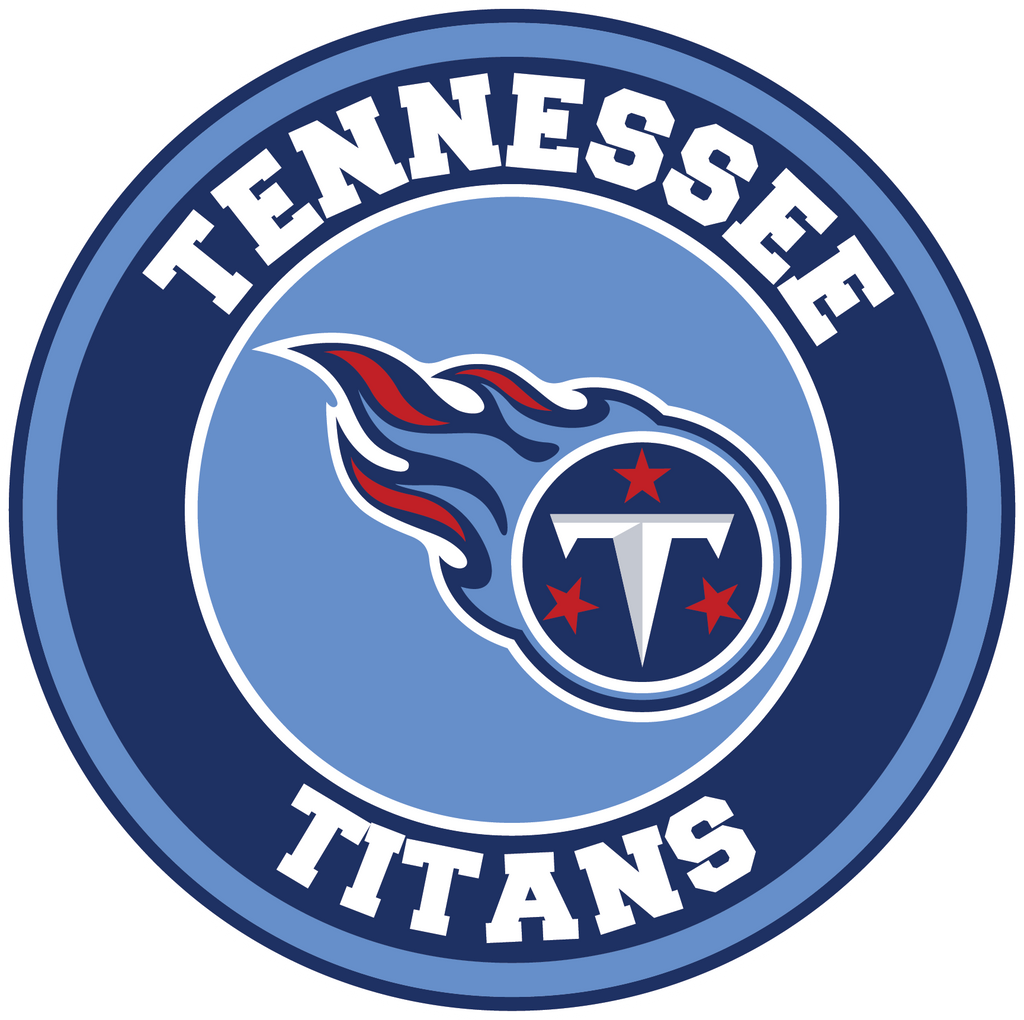 Tennessee Titans Decal / Tennessee Titans Logo Die Cut Decal New 5 X 5