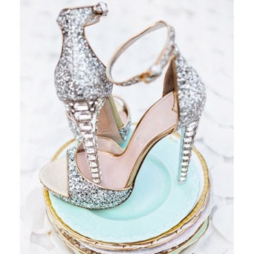 fancy bridal shoes