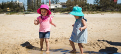 Little Georgie kids sun hat for little adventurers. The perfect hat for your toddler or baby