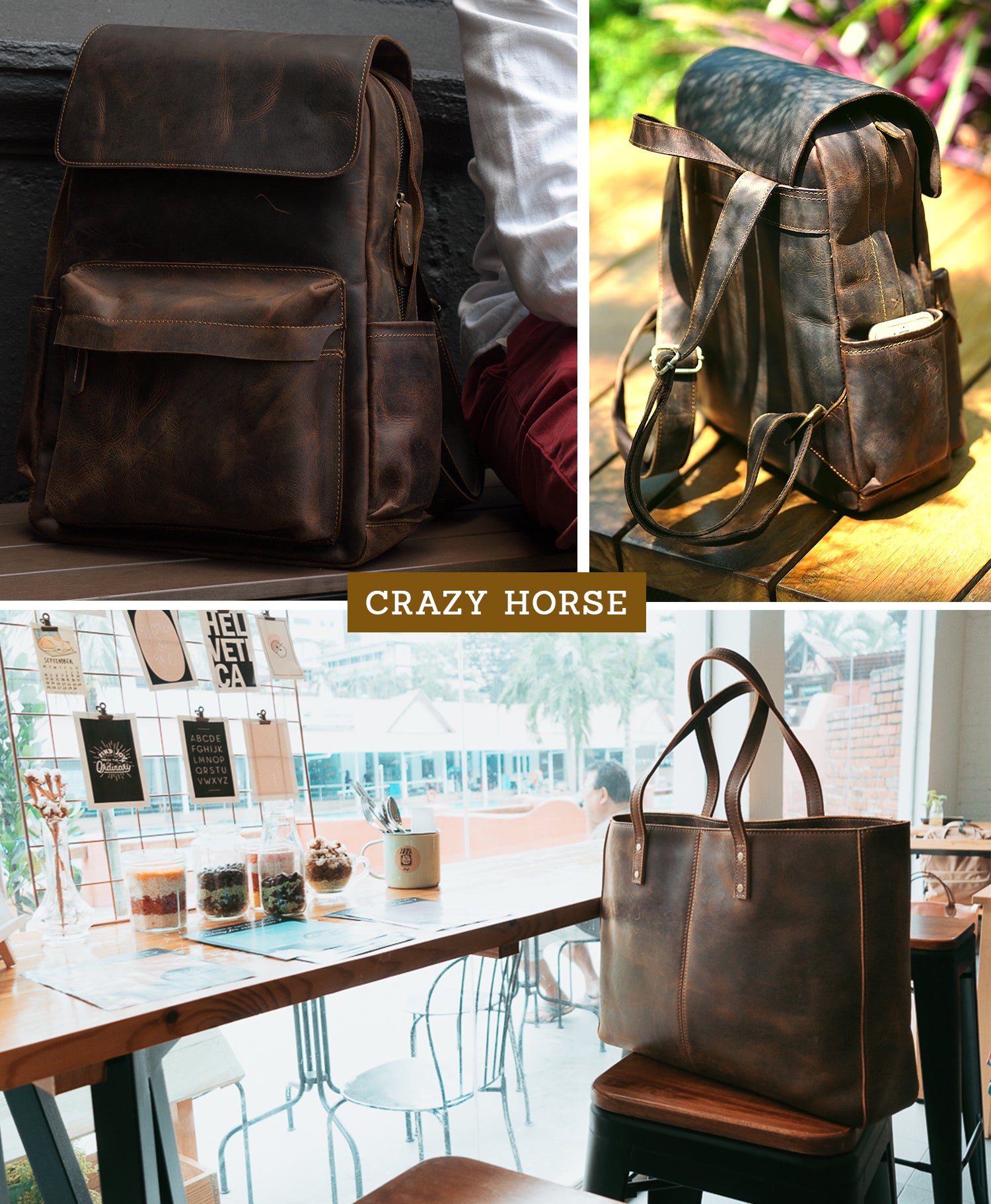 Crazy Horse Leather Collection Lookbook