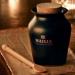 Maille black truffle and Chablis white wine mustard