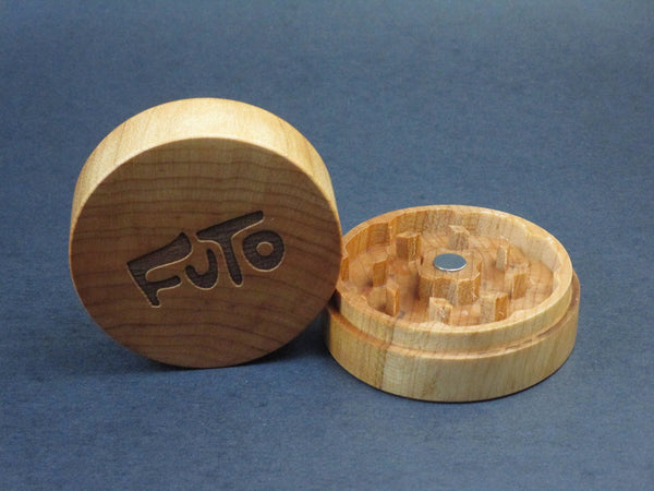 Made in Canada Futo Brazilian Cherry Grinder Machined Solid Exotic Wood